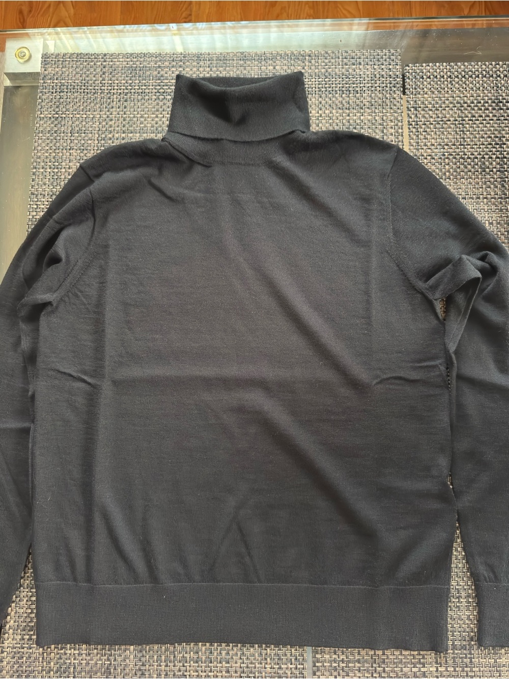 Ralph Lauren Purple Label Black woman's casmere Turtleneck Sweater